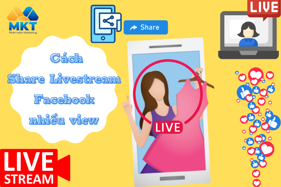 share livetream facebook