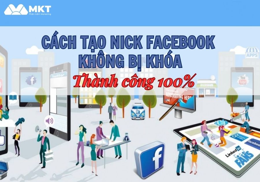 cách tạo nick facebook không bị khóa