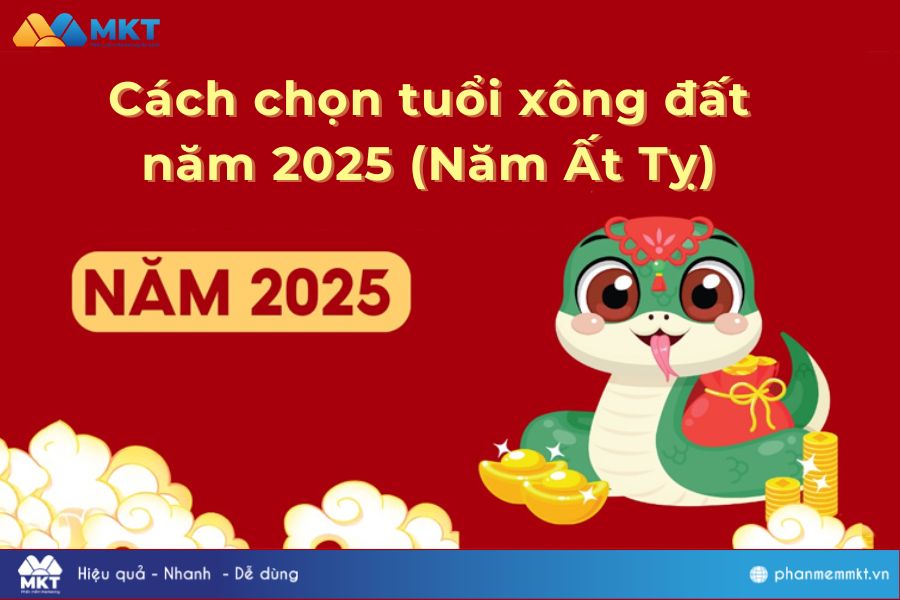 Cách chọn tuổi xông đất năm 2025