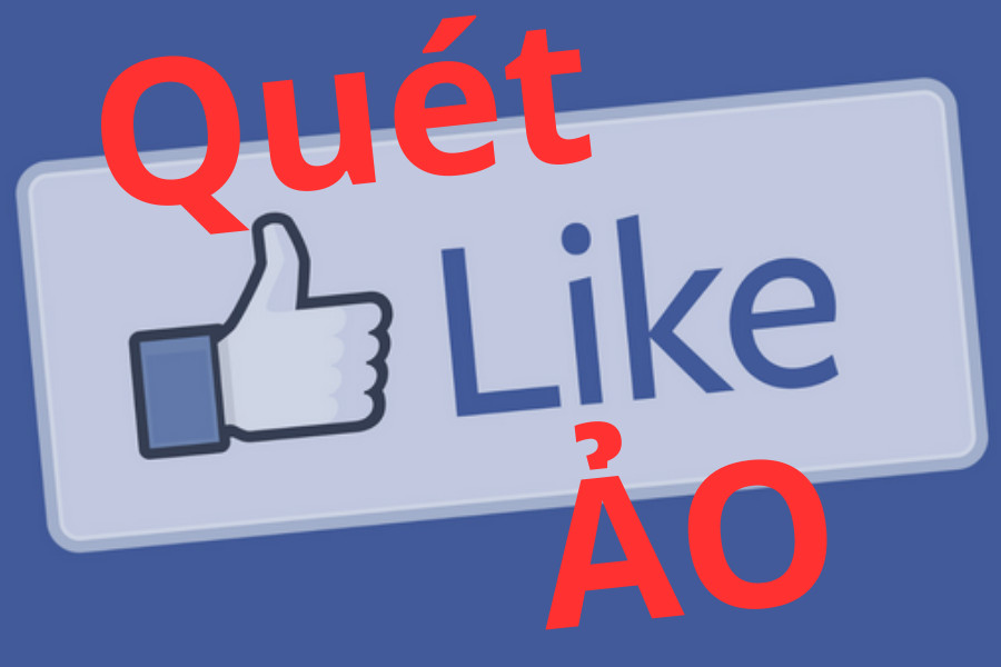 quét like ảo
