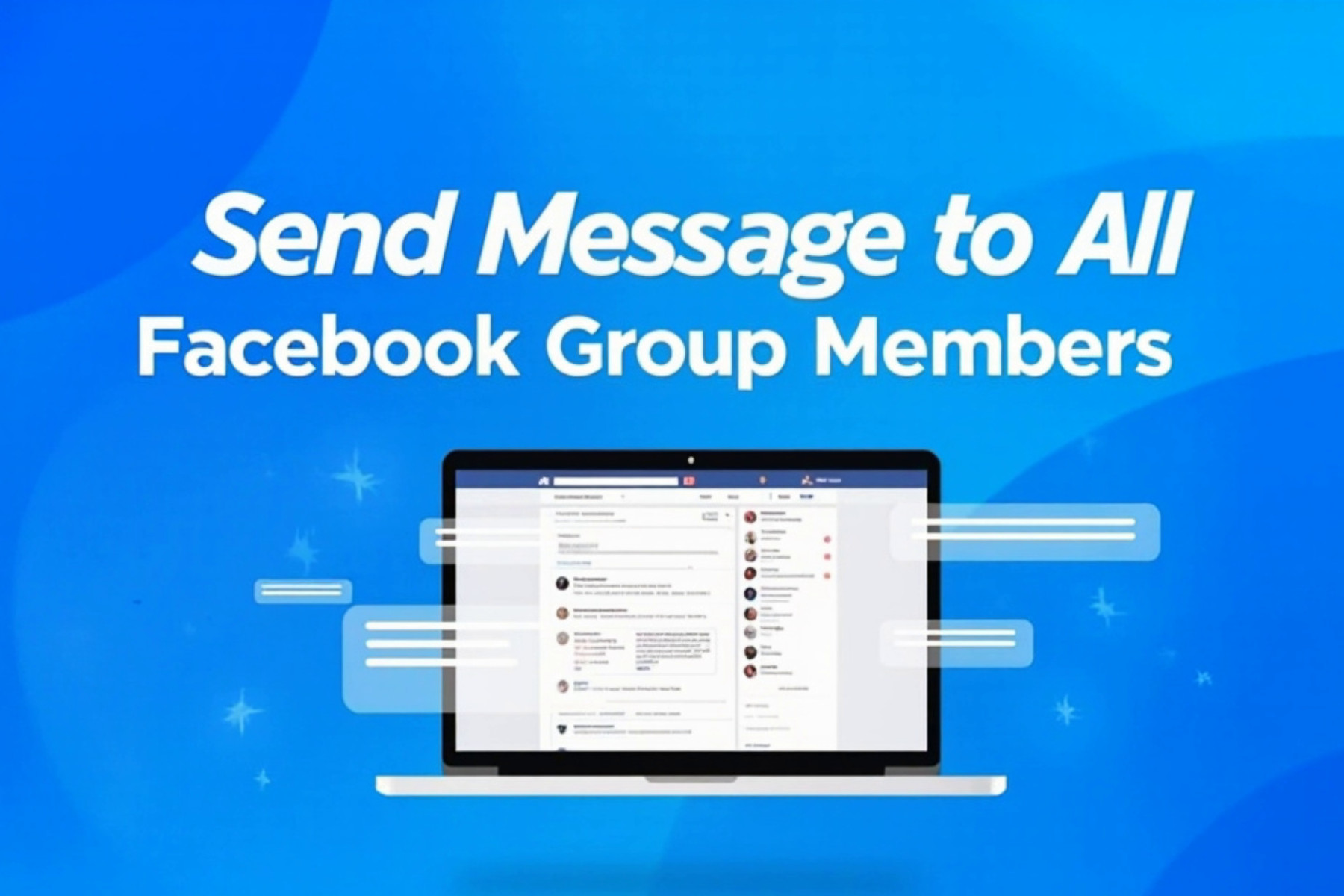 Send Message to All Facebook Group Members