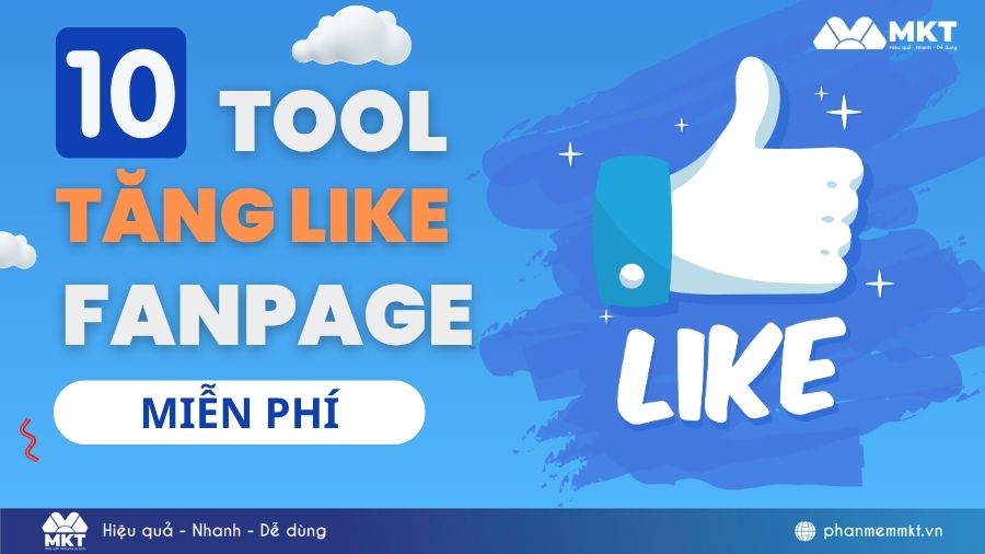 Tool tăng like fanpage miễn phí