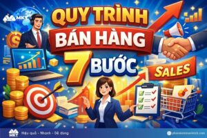quy trình bán hàng 7 bước