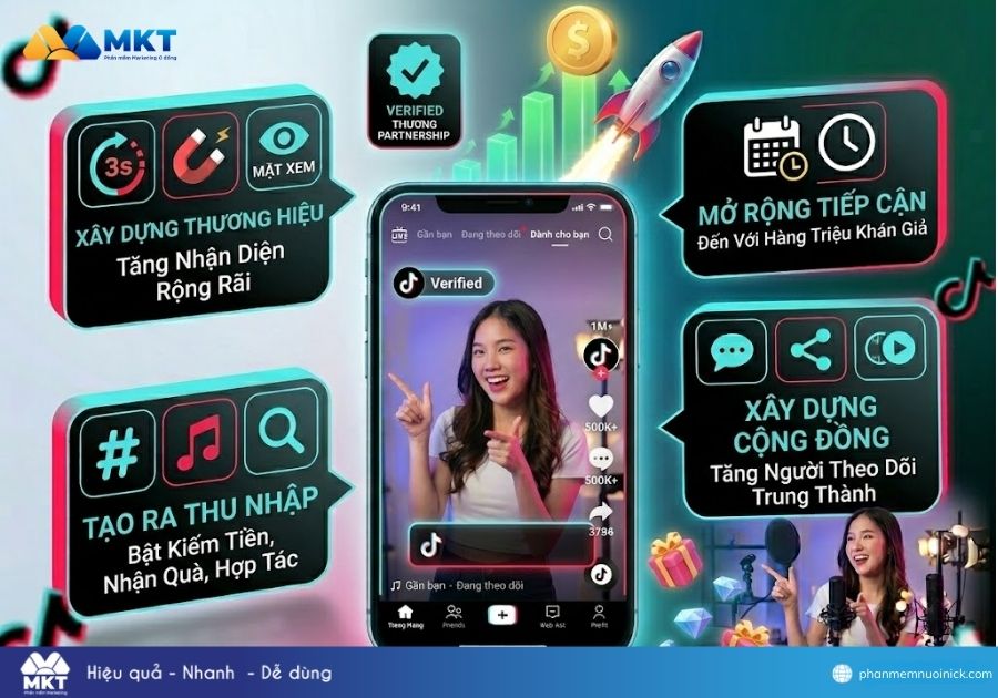 Tăng lượt xem TikTok