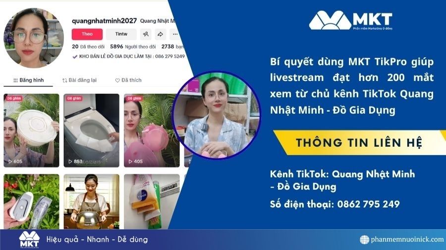 Livestream đồ gia dụng