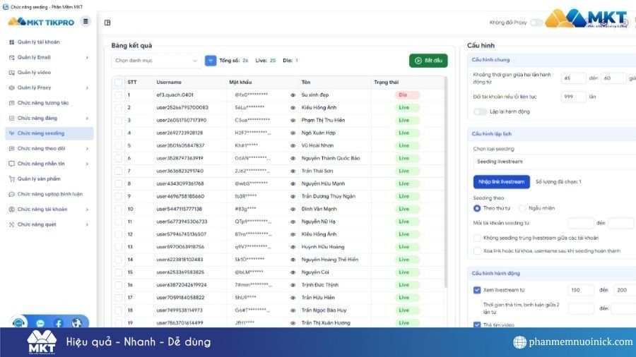 Livestream đồ gia dụng