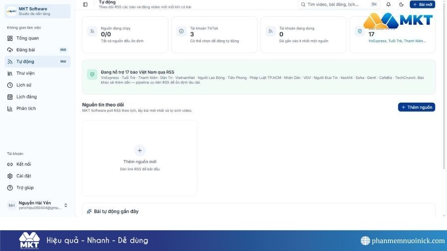 Đăng TikTok tự động
